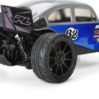 Pro-Line Racing - 1/14 Vector Tire MTD 12mm Black Mach-10 Wheel (4): ARRMA TYPHON GROM (PRO1032010)