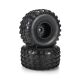 Pro-Line Racing - 1/10 Dirt Hawg 2.0 F/R 2.6 MT Tires Mounted ARRMA Stock Wheel Black (2): ARRMA QUAKE & GORGON (PRO1033910)