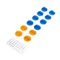 Pro-Line Racing - Gate Marker Set Blue Orange (12): Axial...