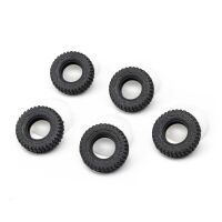 Axial - Tires & Foam (5) M/T Baja Boss: SCX30 (AXI-3302)