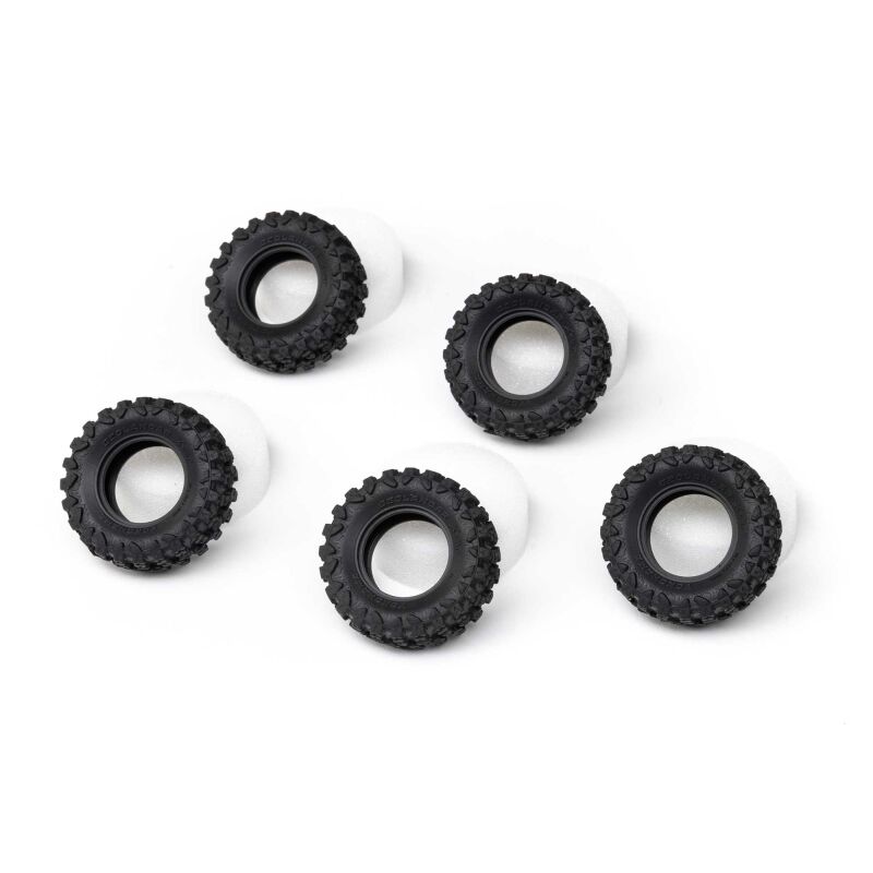 Axial - Tires & Foam (5) Geolandar XMT: SCX30 (AXI-3315)