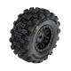 Pro-Line Racing - 1/16 Badlands MX Front/Rear Tires MTD 12mm Black Split Six (4): MOJAVE GROM (PRO1034010)