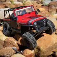 SCX10 III Jeep CJ-7 4X4 RTR Brushed Rock Crawler rot - 1:10