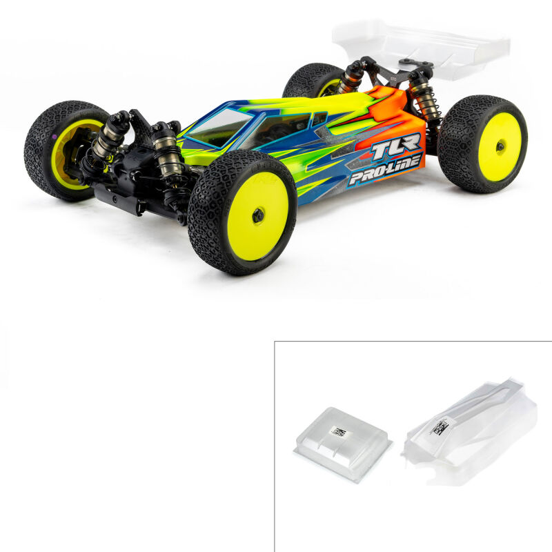 Pro-Line Racing - Sector Light Weight Clear Body: TLR 22X-4 2.0 (PRO370125)