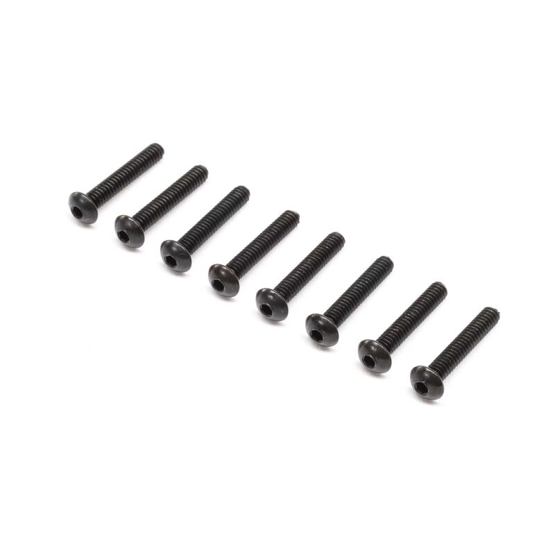 Losi - Button Head Screws 2-56 x 1/2 (8) (LOS-3816)
