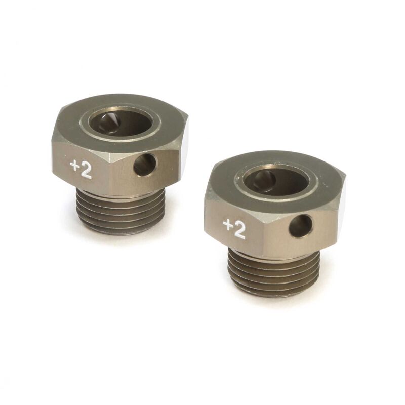 Team Losi Racing - Wheel Hexes 2mm Wider (2): 8X (TLR-1331)