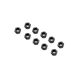 Axial - M3 Nut Thin Black (10) (AXI-3837)
