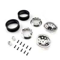 Axial - 1.9 Raceline Daytona Beadlock Wheels Chrome (2)...