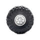 Pro-Line Racing - 1/30 Baja Pro X Front/Rear Mounted Chrome Beast Tires (4): Axial SCX30 (PRO1025110)