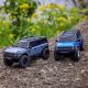 Axial - 1/30 SCX30 Ford Bronco 4X4 RTR Brushed Rock Crawler (Battery & Charger Included) Blue (AXI-2048T1)
