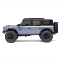 Axial - 1/30 SCX30 Ford Bronco 4X4 RTR Brushed Rock Crawler (Battery & Charger Included) Gray (AXI-2048T2)
