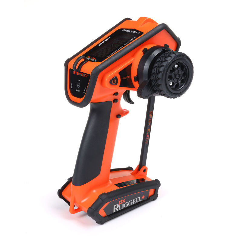 Spektrum - DX Rugged+ 12-Channel DSMR+ Transmitter Orange (SPMR6220O)