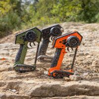 Spektrum - DX Rugged+ 12-Channel DSMR+ Transmitter Orange (SPMR6220O)