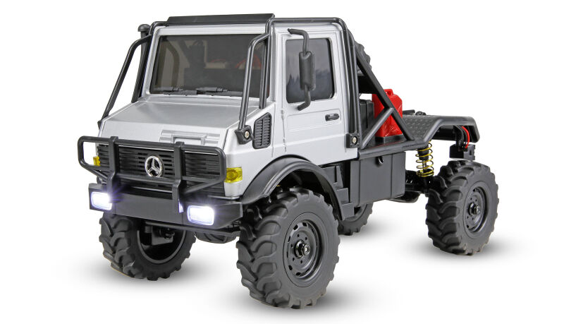 Mercedes-Benz Unimog U4000 Scale Crawler 4WD RTR grau - 1:18