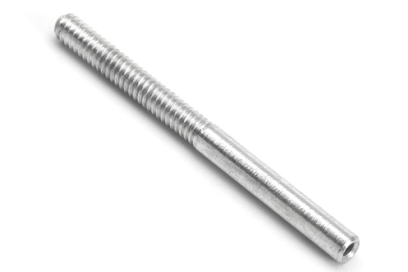 KAVAN - Stahl löthülse ohne Schlitz M2, d=0,8mm, 10 stück (KAV50.0131A)