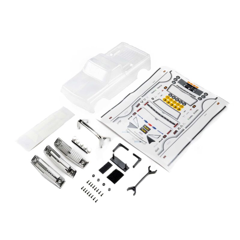Axial - 1/24 Chevy C10 67-72 Precut Clear Body: SCX24 (AXI-3948)