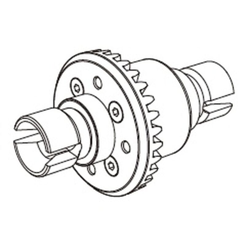 MJX - Getriebe vorne komplett (MX-16420G)