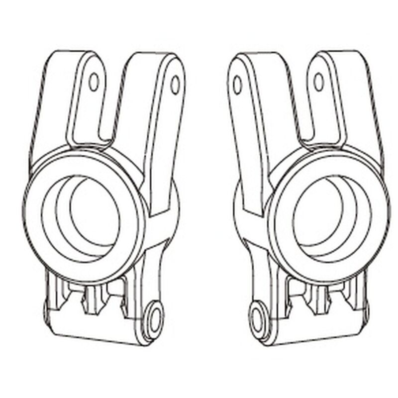 MJX - Radträger hinten (MX-14260B)