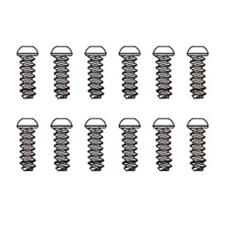 MJX - Schrauben 2,6x6 mm (12 Stück) (MX-HTB2660)