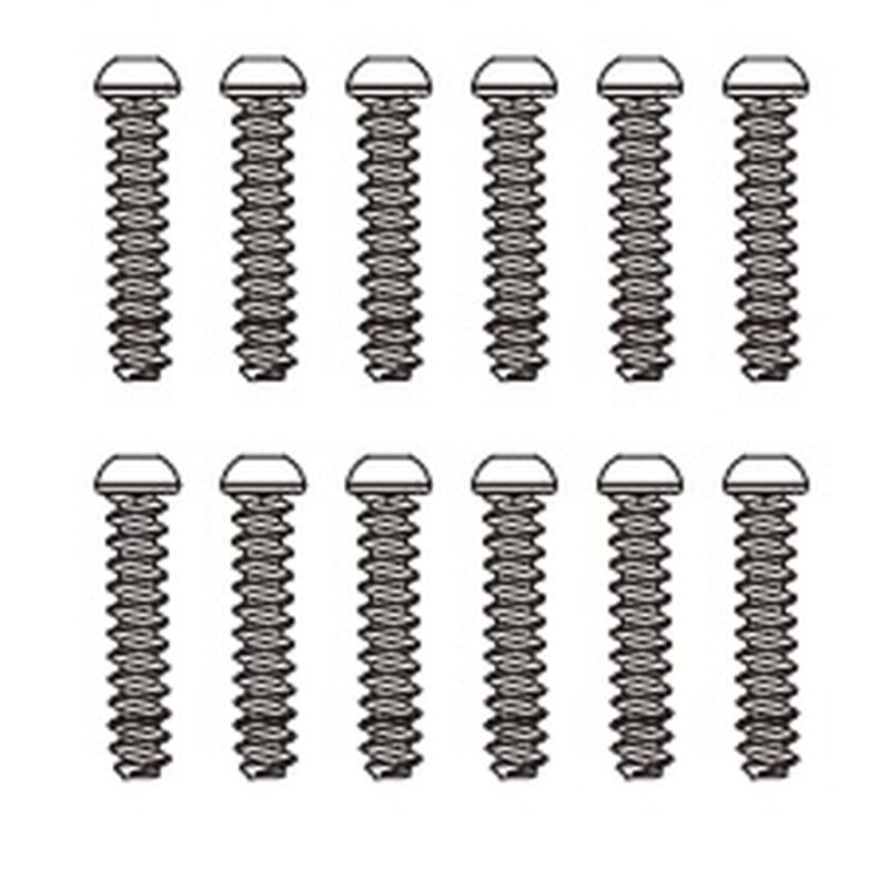 MJX - Schrauben 2,5x12 mm (12 Stück) (MX-HTB2512)