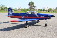 Seagull - Pilatus PC9 Blau/Rot 1,54 m (SEA401B)