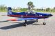 Seagull - Pilatus PC9 Blau/Rot 1,54 m (SEA401B)