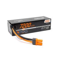 Spektrum - 22.2V 7200mAh 6S 120C Smart G2 LiPo: IC5 (SPMX726S120)