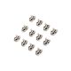 Losi - Camber & Steering Pivot Ball Set Steel (12): ALL 5IVE (LOS-3646)
