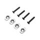 Losi - Motor Mount Insert 16.5 & 17.5 for 67T Spur: 5IVE-TE (LOS-3664)