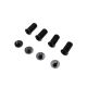 Losi - Droop Screws & Chassis Stops (4): 5IVE-T 3.0 (LOS-3654)