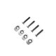 Losi - Motor Mount Insert 15.5 & 18.5 for 67T Spur: 5IVE-TE (LOS-3707)