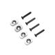 Losi - Motor Mount Insert 17 for 67T Spur: 5IVE-TE (LOS-3708)