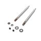 Losi - Nutted Shock Shaft Rear (2): 5IVE-T 3.0 (LOS-3714)