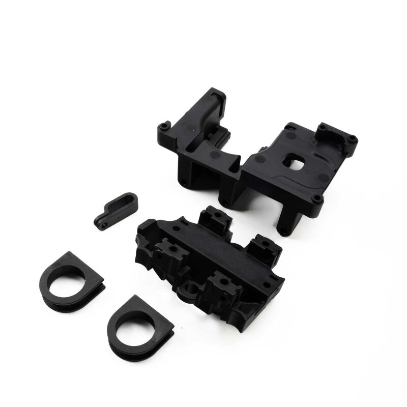 Losi - Center Diff Mount Rear & Top with Bearing Inserts: 5IVE-TE (LOS-3724)