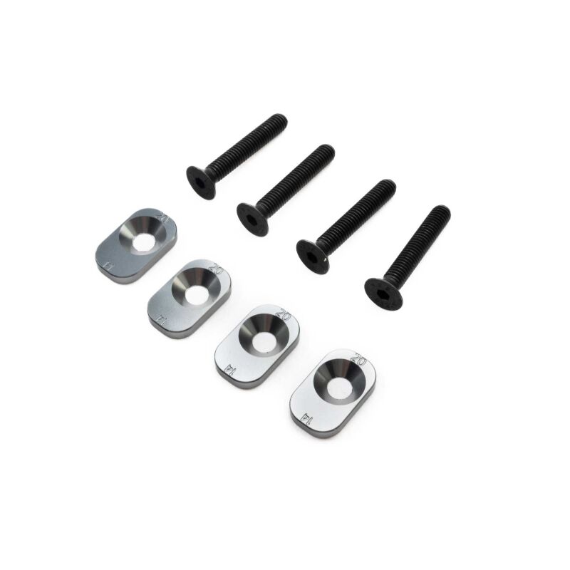 Losi - Motor Mount Insert 14 & 20 for 67T Spur: 5IVE-TE (LOS-3692)