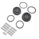 Pro-Line Racing - Wheel and Beadlock Set Gray (2): 5IVE-T 3.0 (PRO287805)