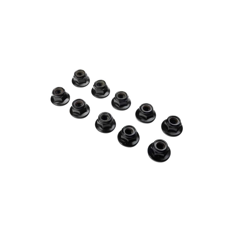 Losi - Flanged Nylock Nut M5 STL (10) (LOS-3918)