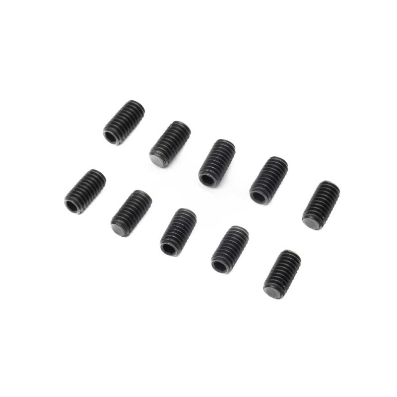 Losi - Set Screw M4 x 8mm Cup Point STL (10) (LOS-3924)