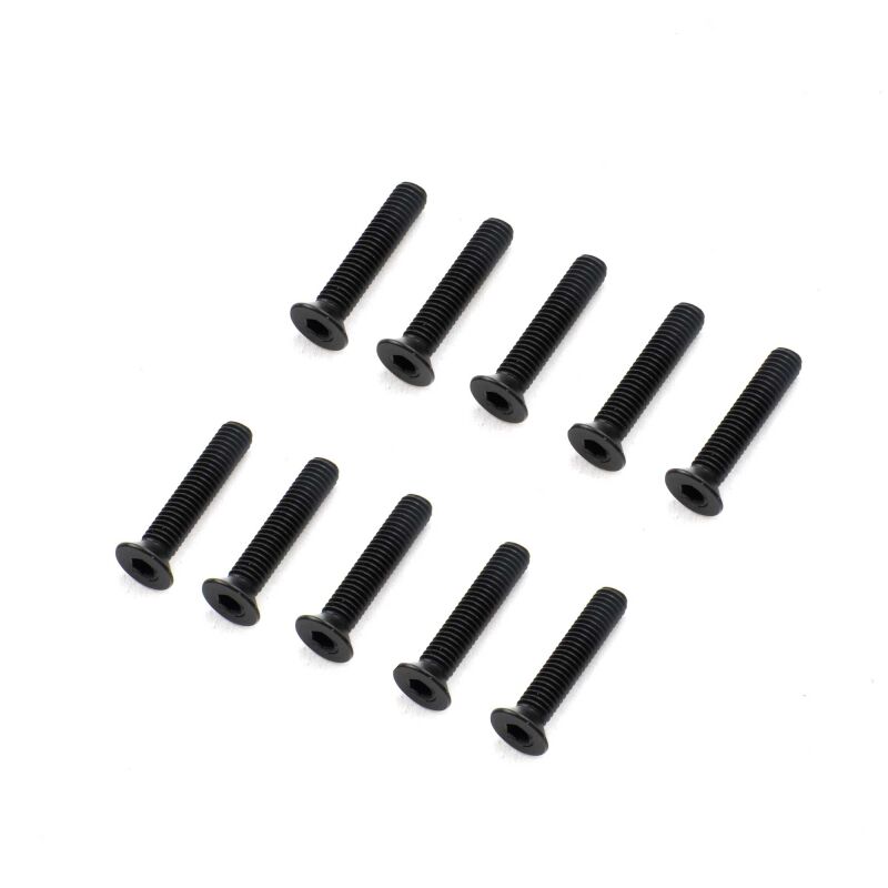 Losi - Flat Head Screws M5 x 25mm STL (10) (LOS-3954)