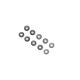 Losi - Washer 3.2mm x 7.0mm x 0.5mm STL (10) (LOS-3964)