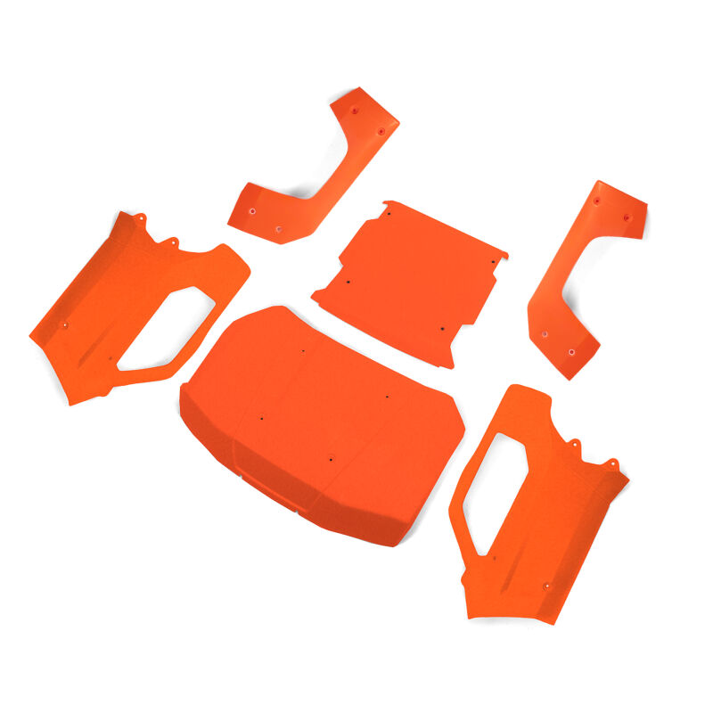 Losi - Body Set Complete Flourescent Orange: 5IVE-T 3.0 (LOS-4002)