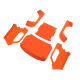 Losi - Body Set Complete Flourescent Orange: 5IVE-T 3.0 (LOS-4002)