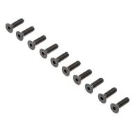 Losi - Flat Head Screws M4 x 12mm STL (10) (LOS-4014)