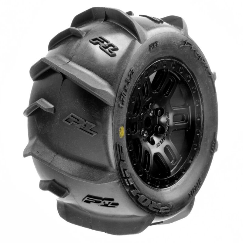 Horizon Hobby - 1/16 Dumont F/R MT Tires Black Split Six (2): ARRMA MINI KRATON (PRO1031210)