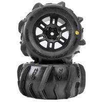 Horizon Hobby - 1/16 Dumont F/R MT Tires Black Split Six (2): ARRMA MINI KRATON (PRO1031210)