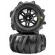 Horizon Hobby - 1/16 Dumont F/R MT Tires Black Split Six (2): ARRMA MINI KRATON (PRO1031210)