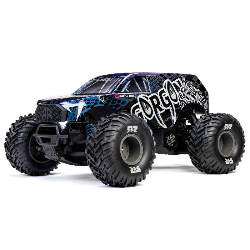 Gorgon 223S 2WD RTR Brushless Monster Truck blue/black - 1:10