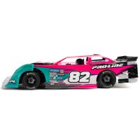 Pro-Line Racing - 1/12 Pre-Cut Dirt Late Model Tombstone Hi-Performance Clear Body: Losi ALM RC Race Car (PRO373717)
