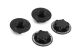 Ultimate Racing - Ultimate Closed end wheel nut V2, black, 4 pcs (MX-UR1911-N)