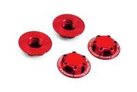 Ultimate Racing - Ultimate Closed end wheel nut V2, red,...